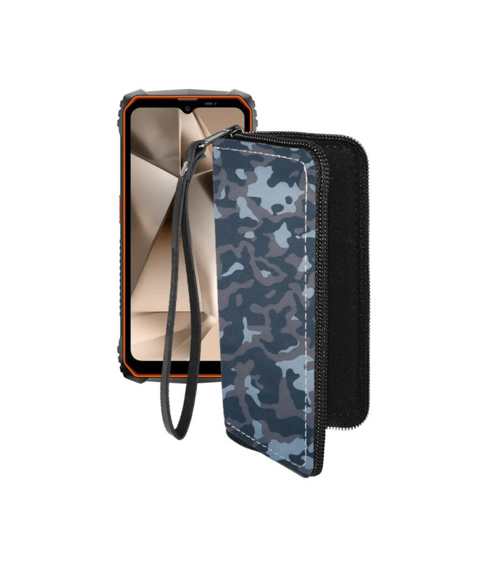 Чохол-гаманець з екошкіри для телефону Blackview Oscal Marine 1