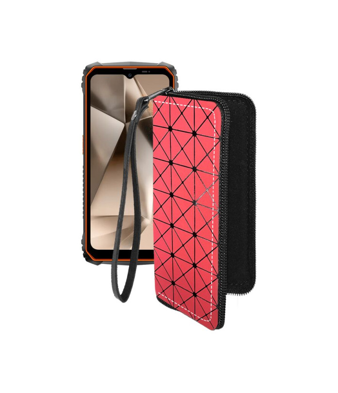 Чохол-гаманець з екошкіри для телефону Blackview Oscal Marine 1