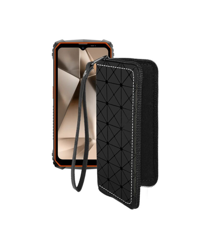 Чохол-гаманець з екошкіри для телефону Blackview Oscal Marine 1