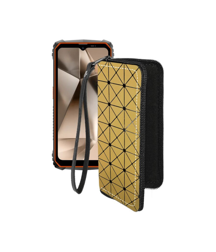 Чохол-гаманець з екошкіри для телефону Blackview Oscal Marine 1