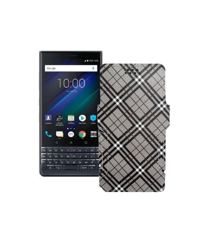 Чохол-книжка з екошкіри для телефону BlackBerry KEY2 LE