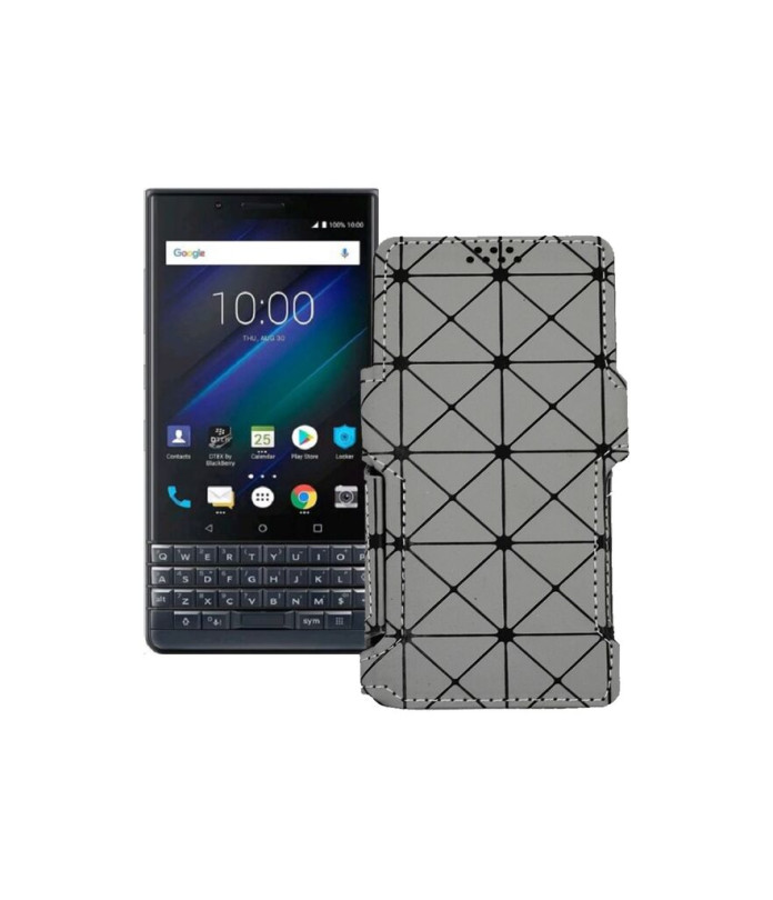 Чохол-книжка з екошкіри для телефону BlackBerry KEY2 LE