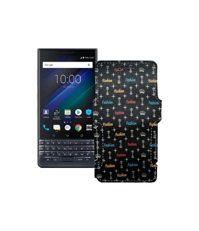 Чохол-книжка з екошкіри для телефону BlackBerry KEY2 LE