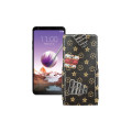 Чохол-флип з екошкіри для телефону LG Q Stylo 4