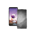 Чохол-флип з екошкіри для телефону LG Q Stylo 4