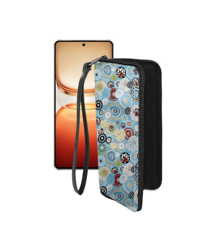 Чохол-гаманець з екошкіри для телефону Vivo iQOO Z10 Turbo Pro