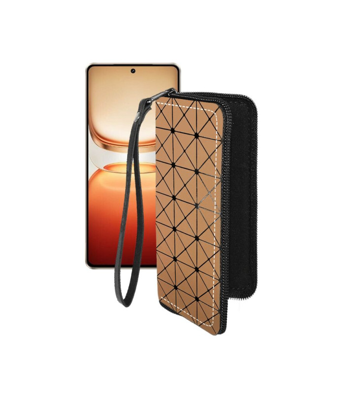 Чохол-гаманець з екошкіри для телефону Vivo iQOO Z10 Turbo Pro