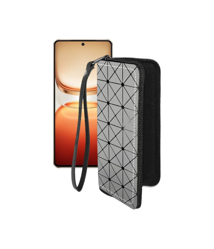 Чохол-гаманець з екошкіри для телефону Vivo iQOO Z10 Turbo Pro