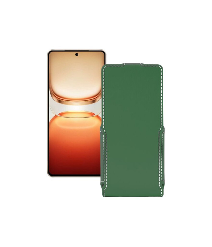 Чохол-флип з екошкіри для телефону Vivo iQOO Z10 Turbo Pro