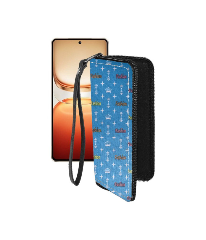 Чохол-гаманець з екошкіри для телефону Vivo iQOO Z10 Turbo Pro