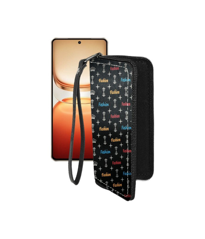 Чохол-гаманець з екошкіри для телефону Vivo iQOO Z10 Turbo Pro