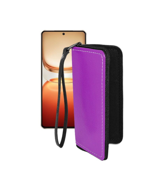 Чохол-гаманець з екошкіри для телефону Vivo iQOO Z10 Turbo Pro