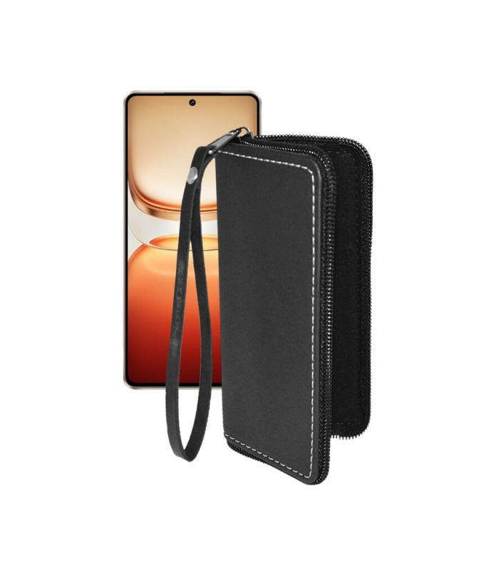 Чохол-гаманець з екошкіри для телефону Vivo iQOO Z10 Turbo Pro