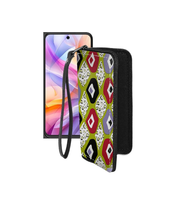 Чохол-гаманець з екошкіри для телефону ZTE Blade V70 Design