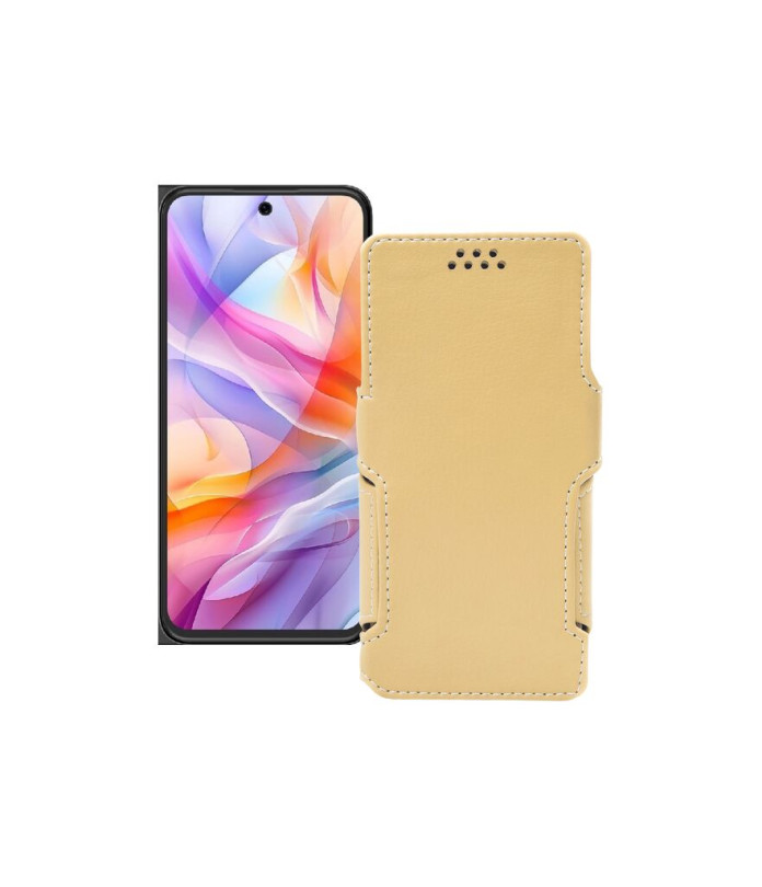 Чохол-книжка з екошкіри для телефону ZTE Blade V70 Design