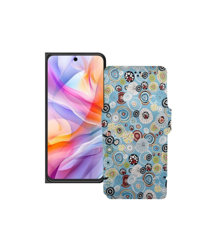 Чохол-книжка з екошкіри для телефону ZTE Blade V70 Design