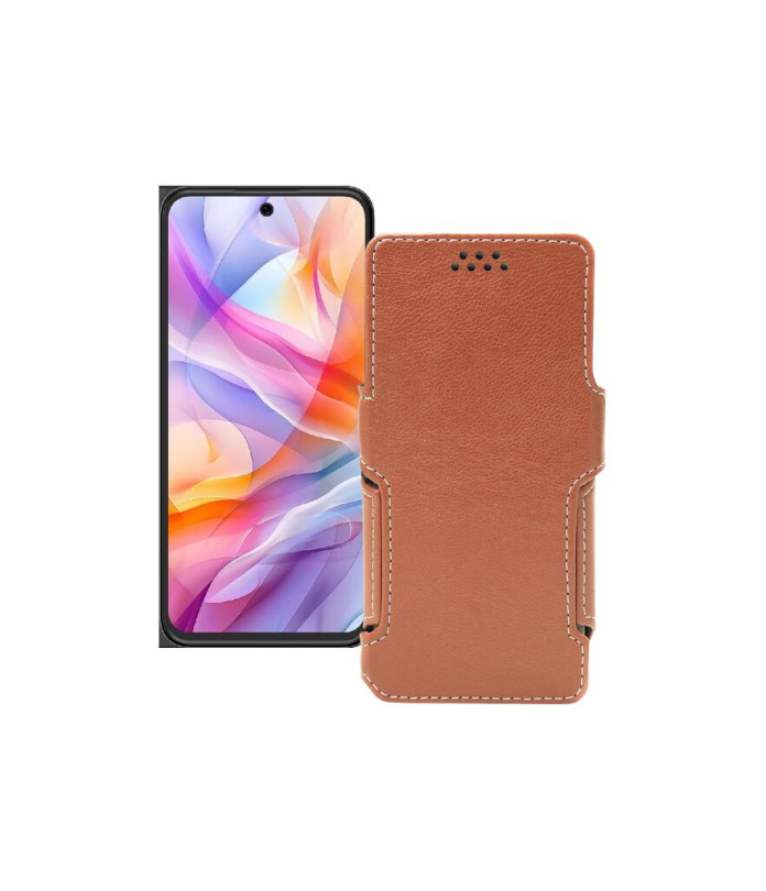 Чохол-книжка з екошкіри для телефону ZTE Blade V70 Design