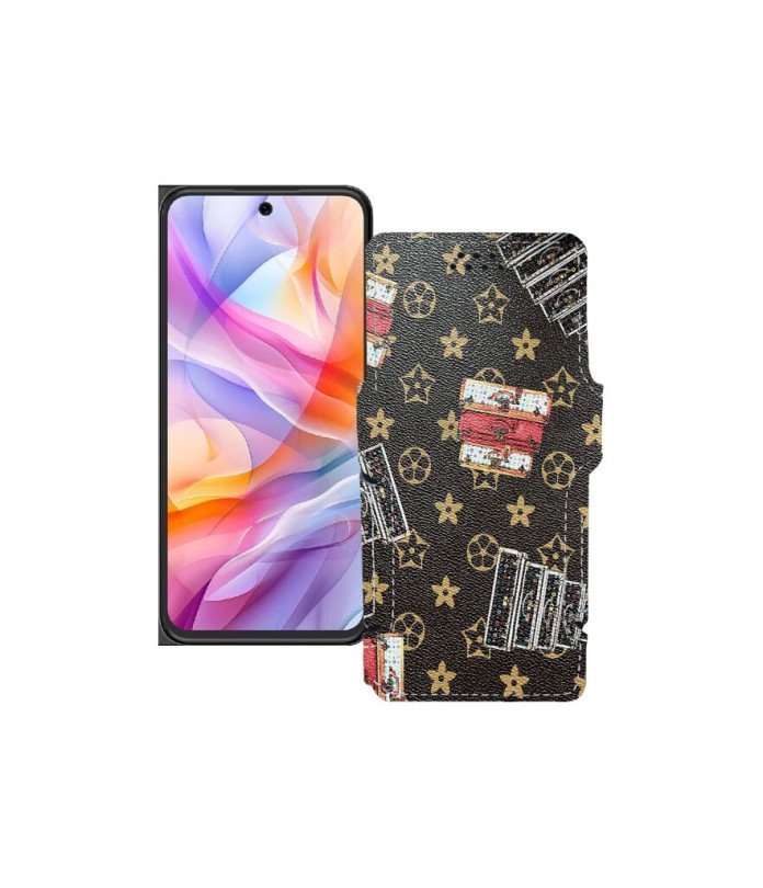 Чохол-книжка з екошкіри для телефону ZTE Blade V70 Design