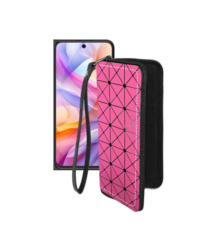 Чохол-гаманець з екошкіри для телефону ZTE Blade V70 Design