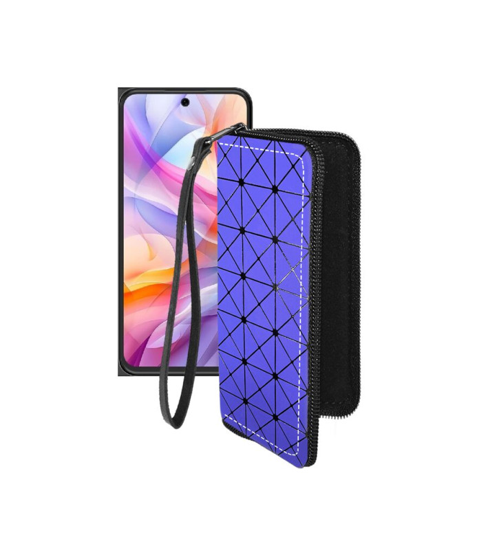 Чохол-гаманець з екошкіри для телефону ZTE Blade V70 Design