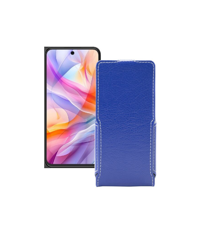 Чохол-флип з екошкіри для телефону ZTE Blade V70 Design