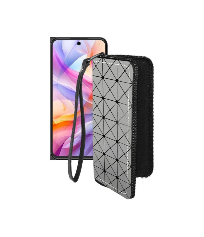 Чохол-гаманець з екошкіри для телефону ZTE Blade V70 Design