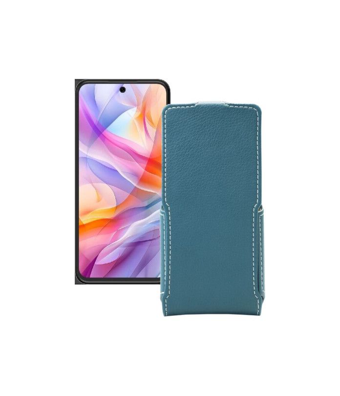 Чохол-флип з екошкіри для телефону ZTE Blade V70 Design