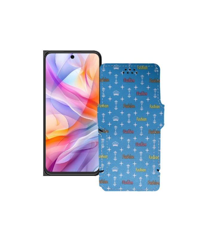 Чохол-книжка з екошкіри для телефону ZTE Blade V70 Design