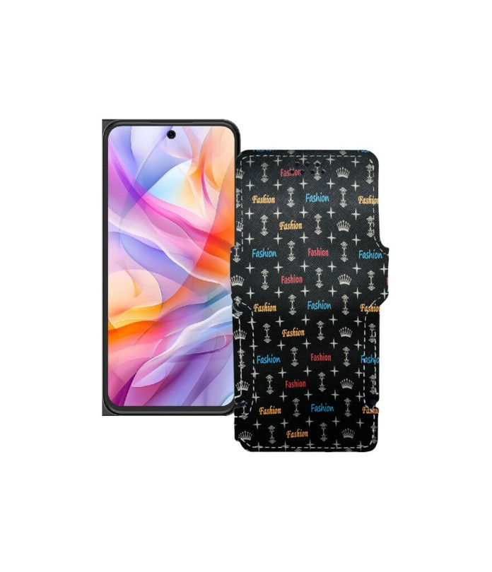 Чохол-книжка з екошкіри для телефону ZTE Blade V70 Design