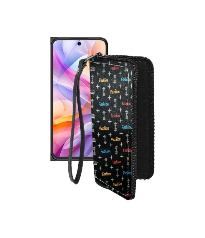 Чохол-гаманець з екошкіри для телефону ZTE Blade V70 Design