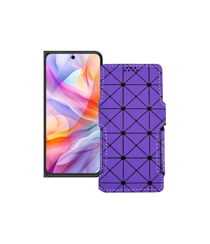 Чохол-книжка з екошкіри для телефону ZTE Blade V70 Design