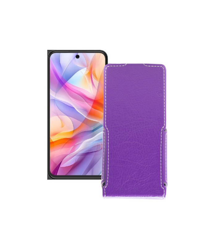 Чохол-флип з екошкіри для телефону ZTE Blade V70 Design