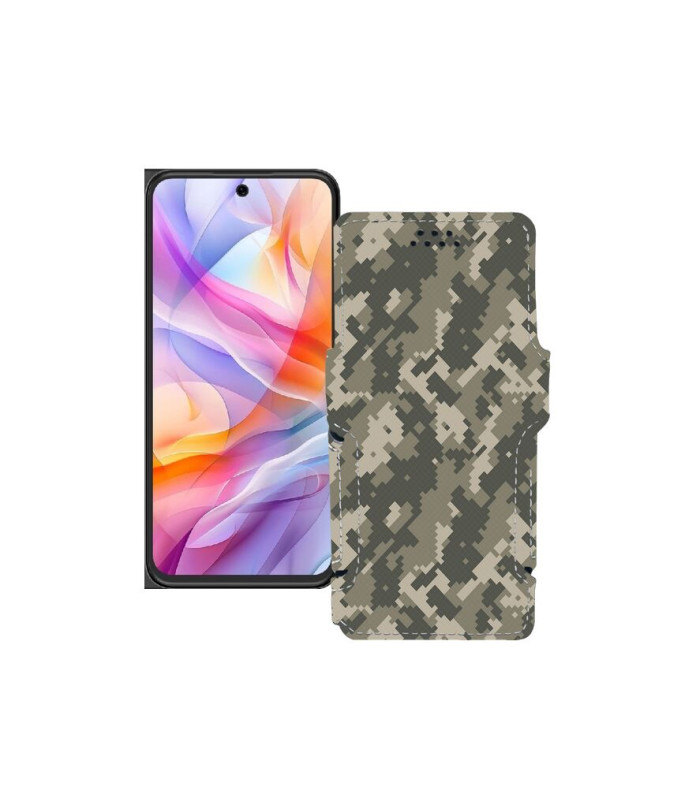 Чохол-книжка з екошкіри для телефону ZTE Blade V70 Design