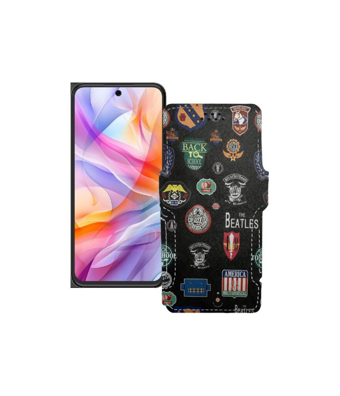 Чохол-книжка з екошкіри для телефону ZTE Blade V70 Design