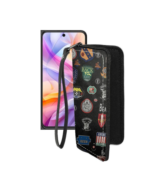 Чохол-гаманець з екошкіри для телефону ZTE Blade V70 Design