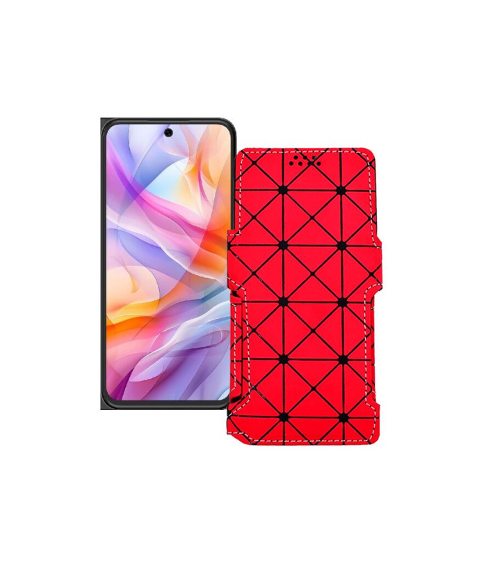 Чохол-книжка з екошкіри для телефону ZTE Blade V70 Design