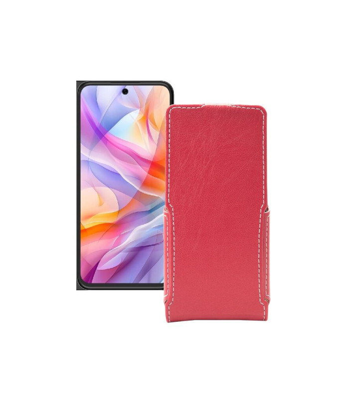 Чохол-флип з екошкіри для телефону ZTE Blade V70 Design