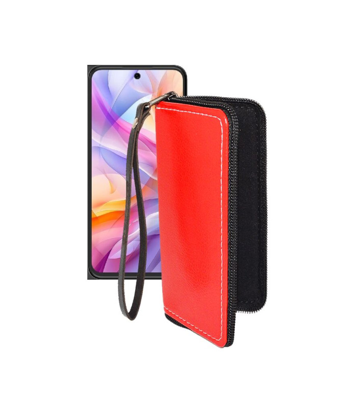 Чохол-гаманець з екошкіри для телефону ZTE Blade V70 Design