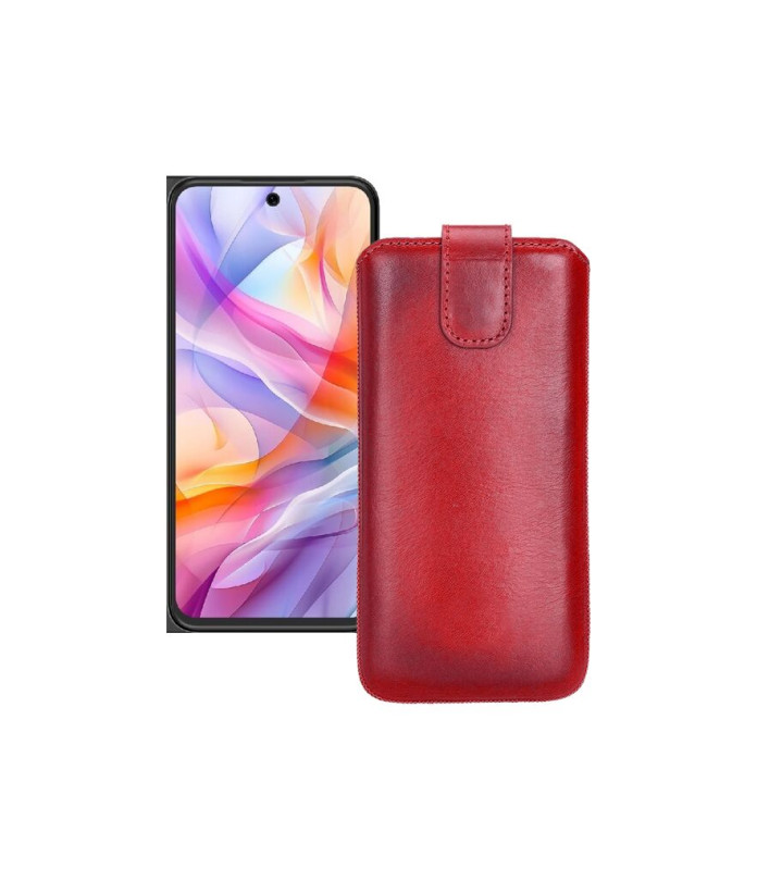 Витяжка з екошкіри для телефону ZTE Blade V70 Design