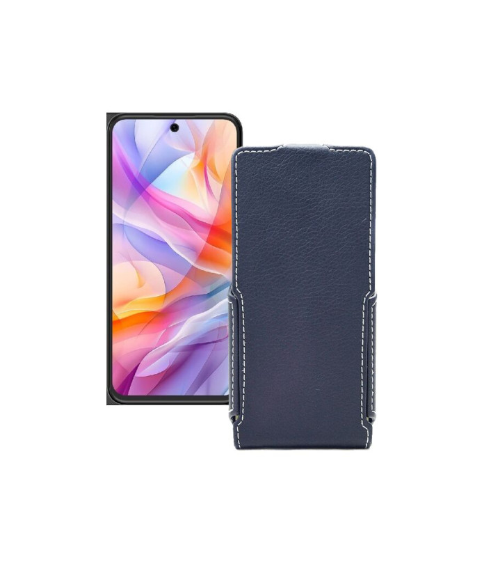 Чохол-флип з екошкіри для телефону ZTE Blade V70 Design