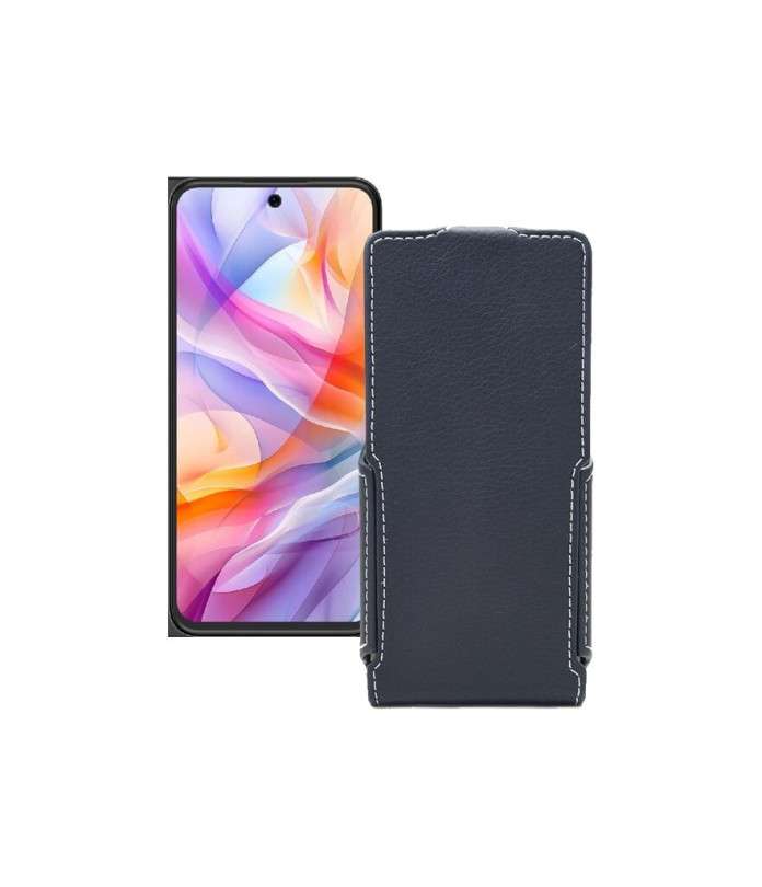 Чохол-флип з екошкіри для телефону ZTE Blade V70 Design