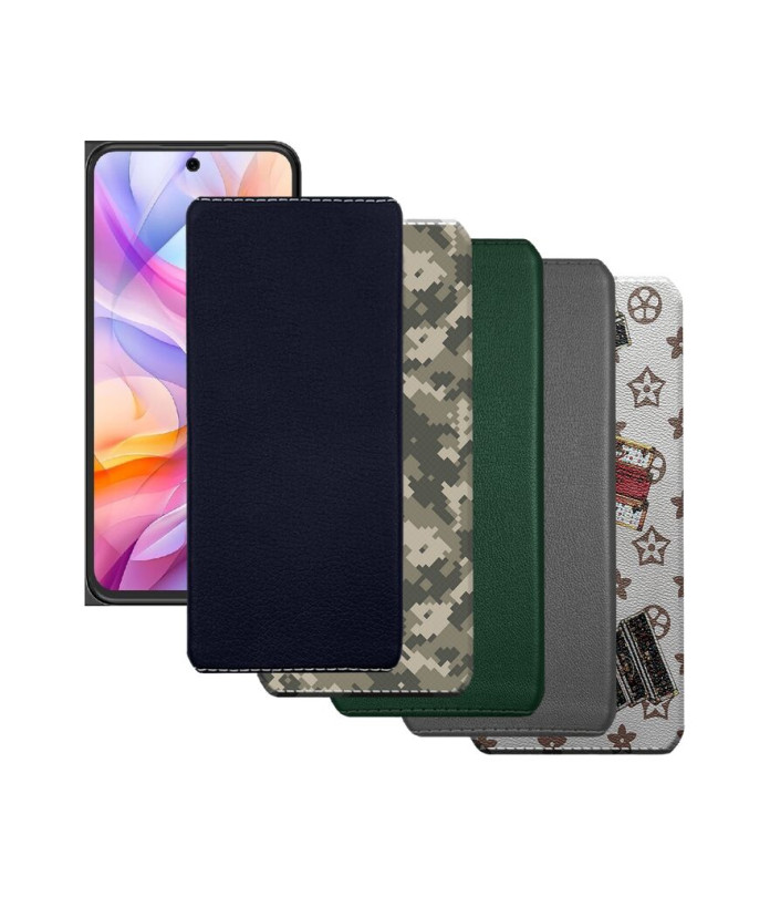 Накладка з екошкіри для телефону ZTE Blade V70 Design