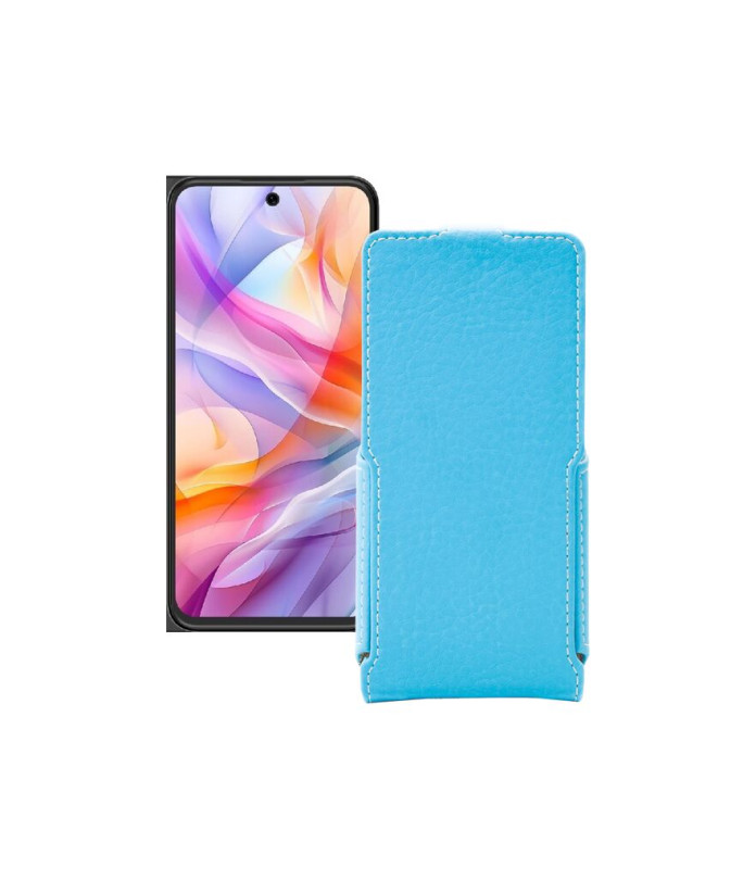 Чохол-флип з екошкіри для телефону ZTE Blade V70 Design