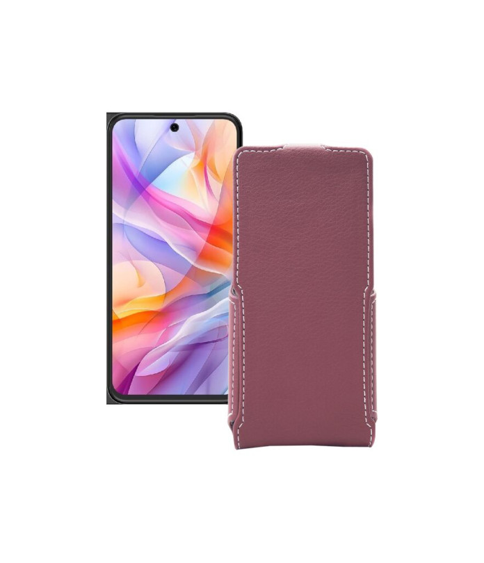 Чохол-флип з екошкіри для телефону ZTE Blade V70 Design