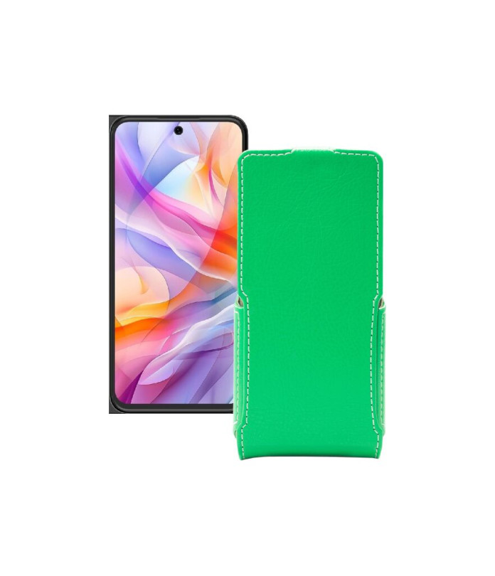 Чохол-флип з екошкіри для телефону ZTE Blade V70 Design