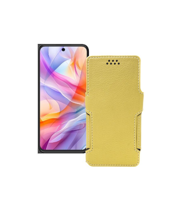 Чохол-книжка з екошкіри для телефону ZTE Blade V70 Design