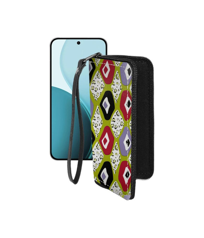 Чохол-гаманець з екошкіри для телефону OPPO Reno14