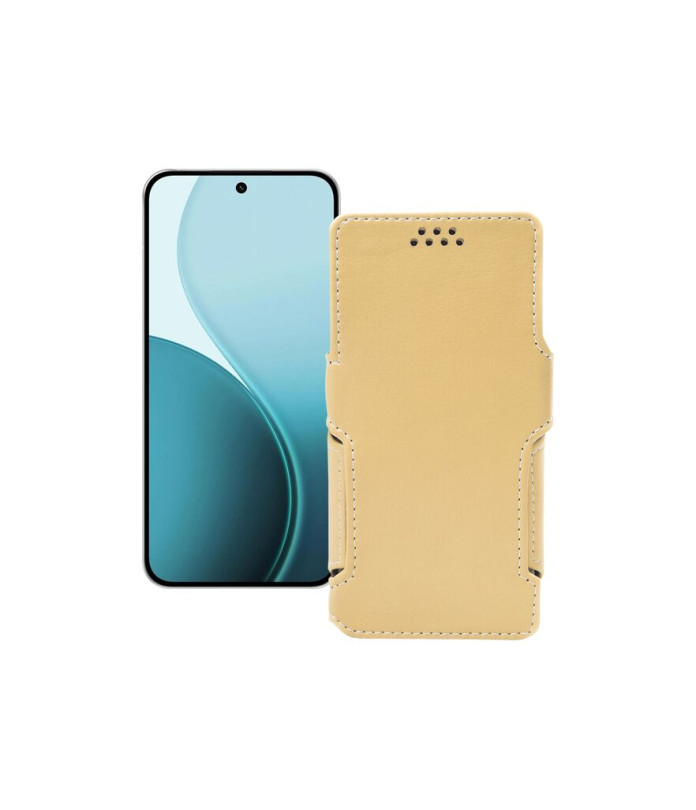 Чохол-книжка з екошкіри для телефону OPPO Reno14