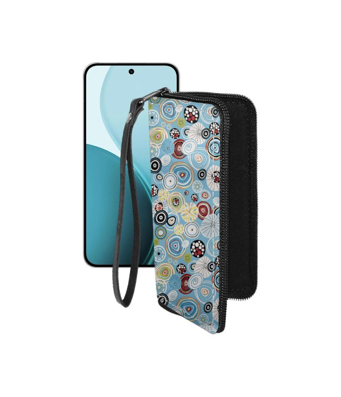 Чохол-гаманець з екошкіри для телефону OPPO Reno14