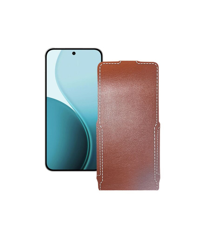 Чохол-флип з екошкіри для телефону OPPO Reno14